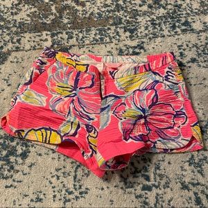 Lilly Pulitzer Pink Pattern Shorts
